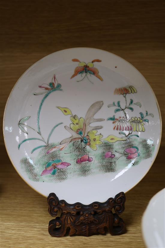 A group of late 19th/early 20th century Chinese famille rose ceramics
